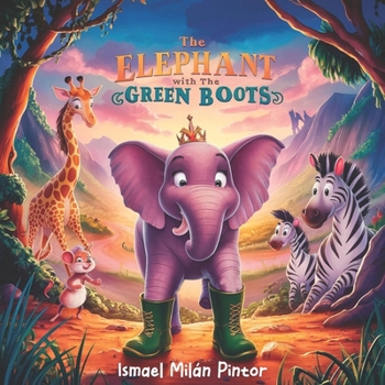Paperback The Elephant with the Green Boots Book