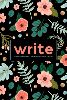 Paperback Write: Notebook Journal Diary Libreta Cahier Taccuino Notizbuch: 110 Pages for Writing, Drawing, Sketching & Organizing: Flow Book