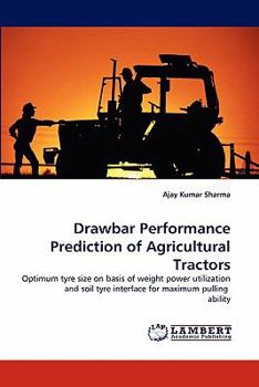 Paperback Drawbar Performance Prediction of Agricultural Tractors Book