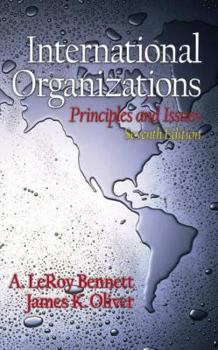 Hardcover International Organizations: Principles and Issues Book