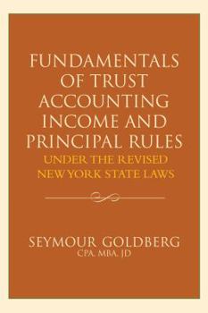 Paperback Fundamentals of Trust Accounting Income and Principal Rules Book