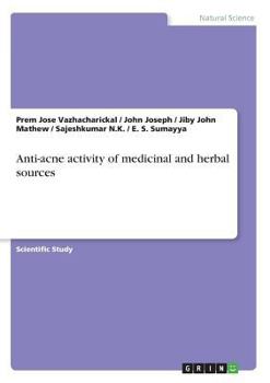 Paperback Anti-acne activity of medicinal and herbal sources Book