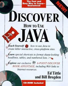 Paperback Discover Java With Cd Book