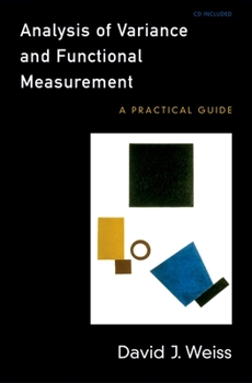 Hardcover Analysis of Variance and Functional Measurement [With CDROM] Book