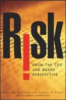 Hardcover Risk from the CEO and Board Perspective Book