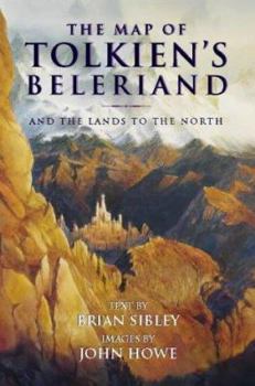 Paperback The Map of Tolkien's Beleriand Book