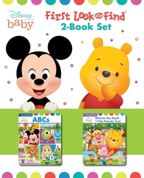 Misc. Disney Baby: First Look and Find 2-Book Set Book