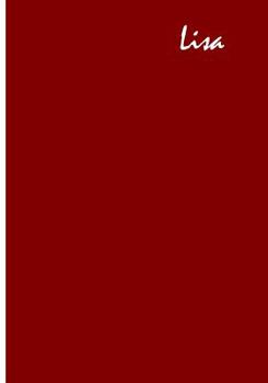Paperback Lisa: Collectible Notebook Book