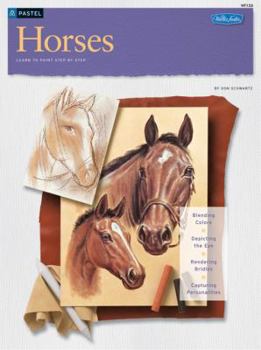 Paperback Pastel: Horses Book