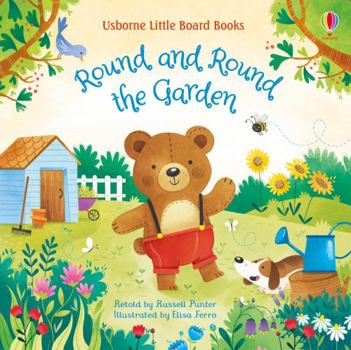 Round and Round the Garden - Book  of the Usborne Little Board Books