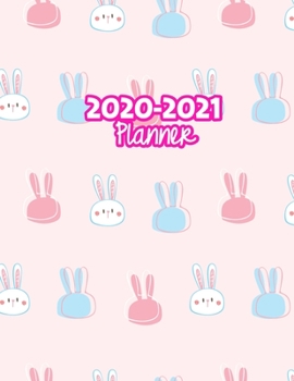 2020-2021 Planner: Two Year Calendar Organizer and Goal Journal | January 2020 - December 2021 Daily, Weekly and Monthly Planner Book with Back Sticker Expression Wall for 2 Years | Design Code 459941