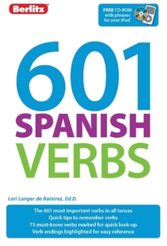 Paperback 601 Spanish Verbs [With CD (Audio)] Book