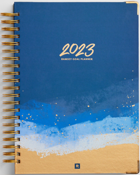 Spiral-bound 2023 Ramsey Goal Planner Book
