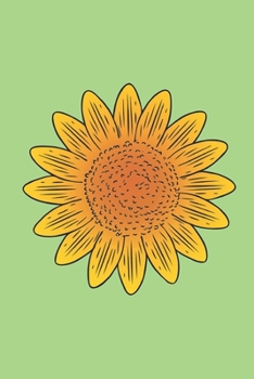 Sunflower Notebook: Pretty Simple Gift ~ Small Notebook 6" x 9"