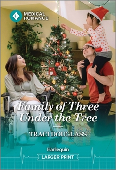 Mass Market Paperback Family of Three Under the Tree [Large Print] Book