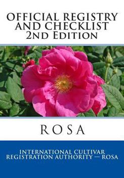 Paperback Official Registry and Checklist ROSA, 2014: Second Edition Book