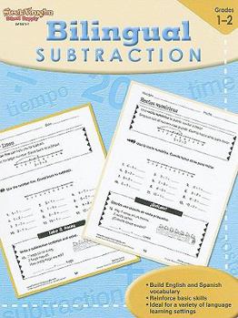 Paperback Steck-Vaughn Bilingual: Reproducible Subtraction Book