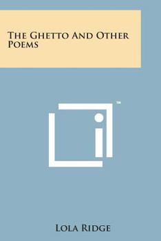 Paperback The Ghetto and Other Poems Book