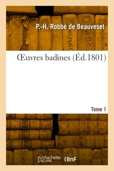 Paperback OEuvres badines. Tome 1 [French] Book