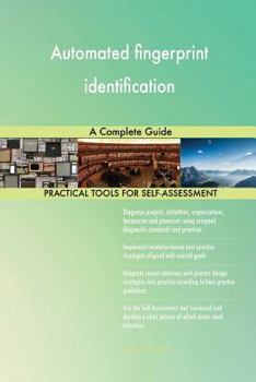 Paperback Automated fingerprint identification A Complete Guide Book