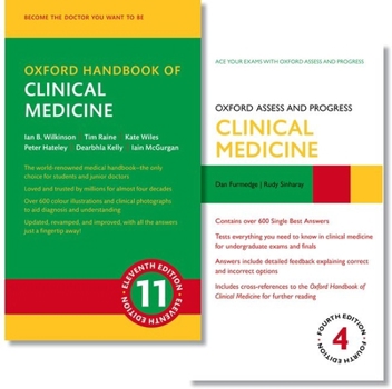 Paperback Oxford Handbook of Clinical Medicine and Oxford Assess and Progress: Clinical Medicine Pack Book