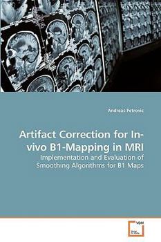 Paperback Artifact Correction for In-vivo B1-Mapping in MRI Book
