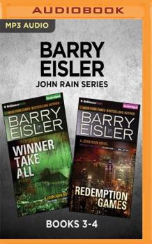 MP3 CD Barry Eisler John Rain Series: Books 3-4: Winner Take All & Redemption Games Book