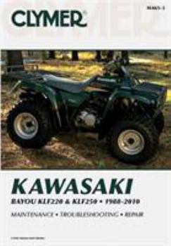 Paperback Kawasaki Bayou KLF220 & KLF250 1988-2010 (Clymer Motorcycle Repair) Book