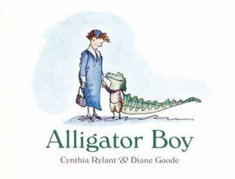 Hardcover Alligator Boy Book