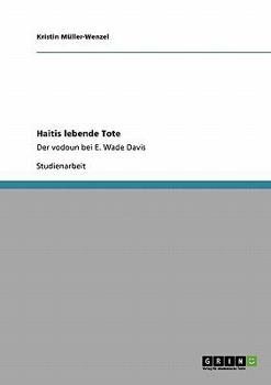 Paperback Haitis lebende Tote: Der vodoun bei E. Wade Davis [German] Book