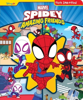Board book Disney Junior Marvel Spidey and His Amazing Friends: First Look and Find Book