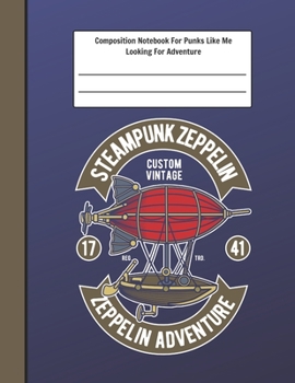 Paperback Composition Notebook: For Punks Like Me Looking For Adventure Book