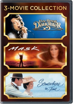 DVD Coal Miner's Daughter / Mask / Somewhere In Time 3-Movie Collection Book