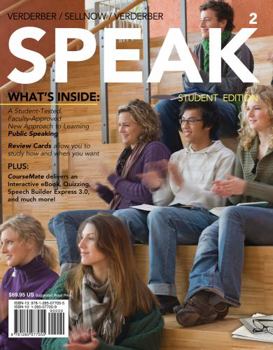 Paperback Speak (with Coursemate with Infotrac, 1 Term (6 Months) Printed Access Card) Book