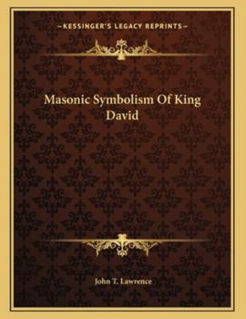 Paperback Masonic Symbolism of King David Book