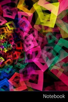 Notebook: Résumé, Carrés, Triangle, Polygon Carnet / Journal / Livre d'écriture / Calepin / Agenda / Notes - 6 x 9 pouces (15,24 x 22,86 cm), 150 pages, surface brillante.