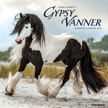 Calendar Gypsy Vanner Horse 2023 Wall Calendar Book