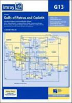 Paperback Imray Chart G13: Gulfs of Patras and Corinth (2000 Series) Book
