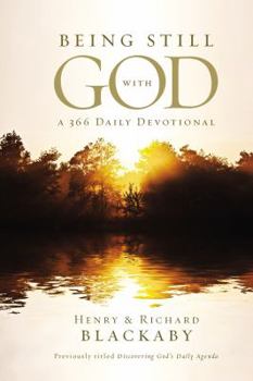 Hardcover Being Still with God: A 366 Daily Devotional Book