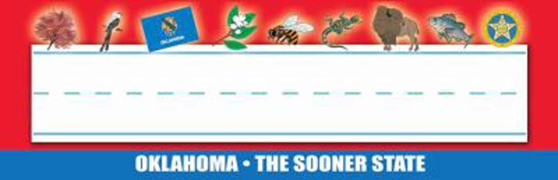 Hardcover Oklahoma Nameplates - Pack of 36 Book