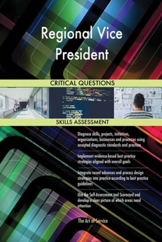 Paperback Regional Vice President Critical Questions Skills Assessment Book