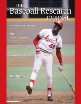 Paperback The Baseball Research Journal, Volume 41, Number 1 Book