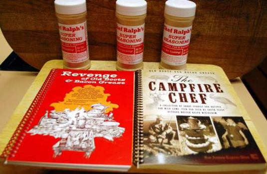 Spiral-bound Revenge of Old Boots and Bacon Grease Book