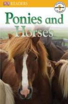 Paperback DK Readers L0: Ponies and Horses Book