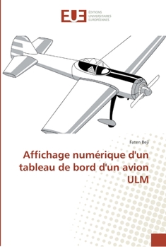 Paperback Affichage numérique d'un tableau de bord d'un avion ULM [French] Book