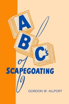 Paperback ABC's of Scapegoating Book