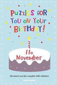 Paperback Puzzles for you on your Birthday - 11th November Book