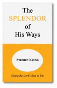 Paperback The Splendor of His Ways Book
