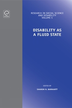 Hardcover Disability as a Fluid State Book