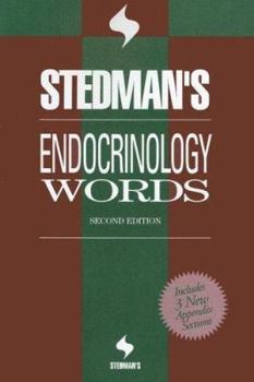 Paperback Stedman's Endocrinology Words Book